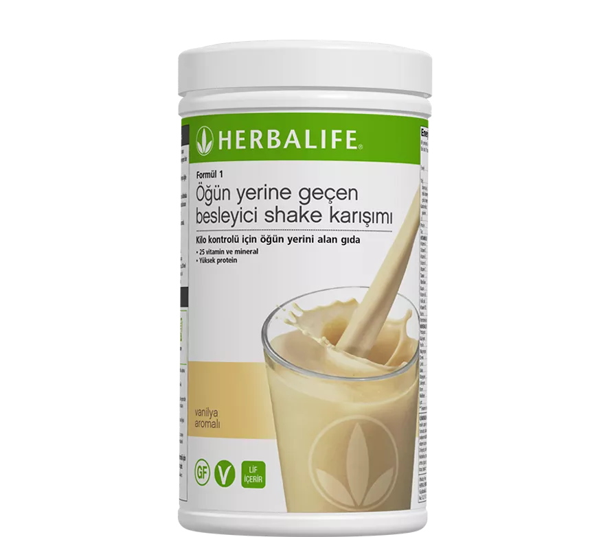 Formül 1 Öğün Yerine Geçen Besleyici Shake Karışımı - Vanilya