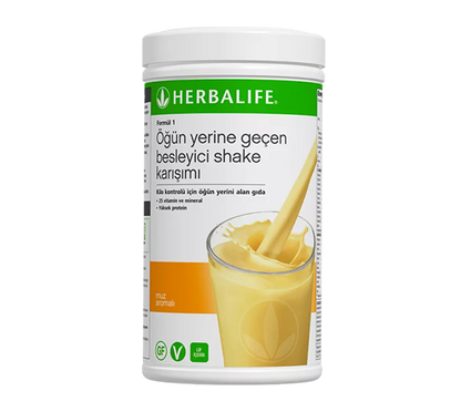 Formül 1 Öğün Yerine Geçen Besleyici Shake Karışımı - Muz